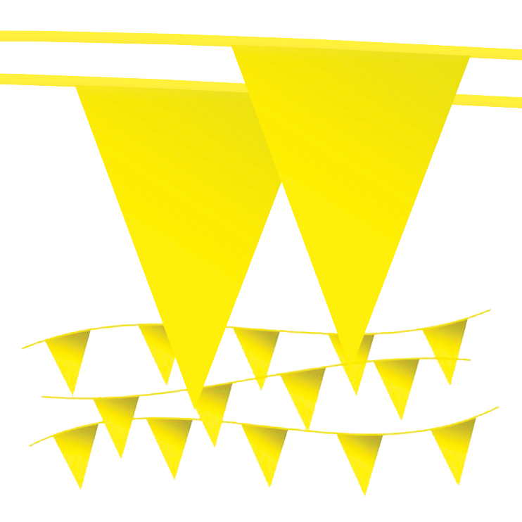 pennant-flag-yellow