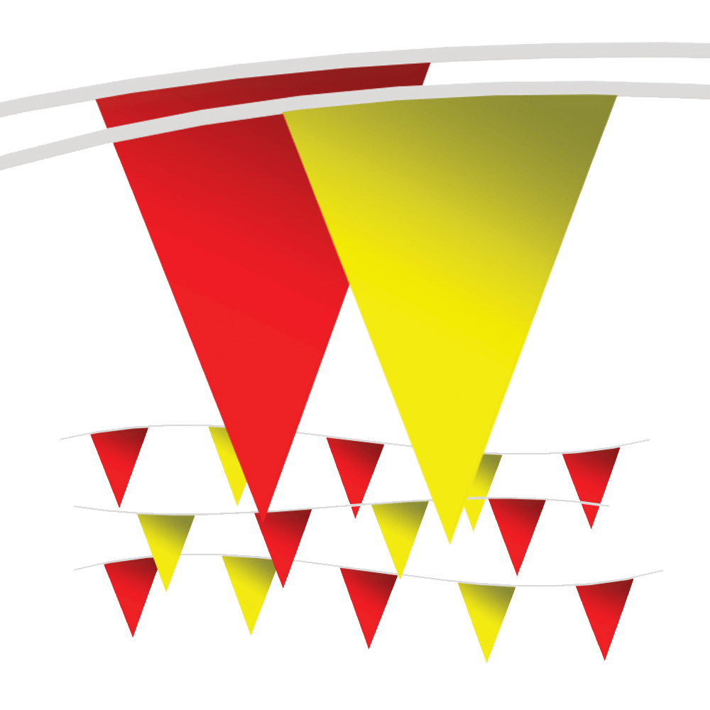 pennant-red-yellow